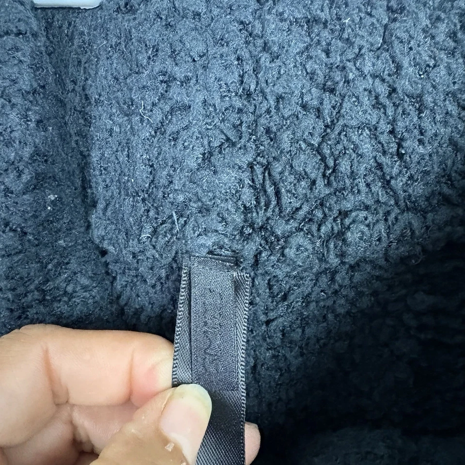 Pantalones Sherpa SKIMS Mujer Talla XS XXS Negro Peluche Salón Gótico Invierno Kpop Foto 3 de 4