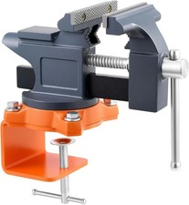 VEVOR Schraubstock, 114,3mm, Tischschraubstock mit 270&deg;-Schwenkbasis