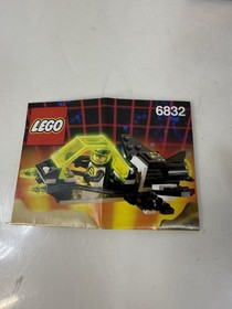 LEGO SPACE BLACKTRON-SUPER NOVA ll VINTAGE SET (6832) 1991 W/ MANUAL