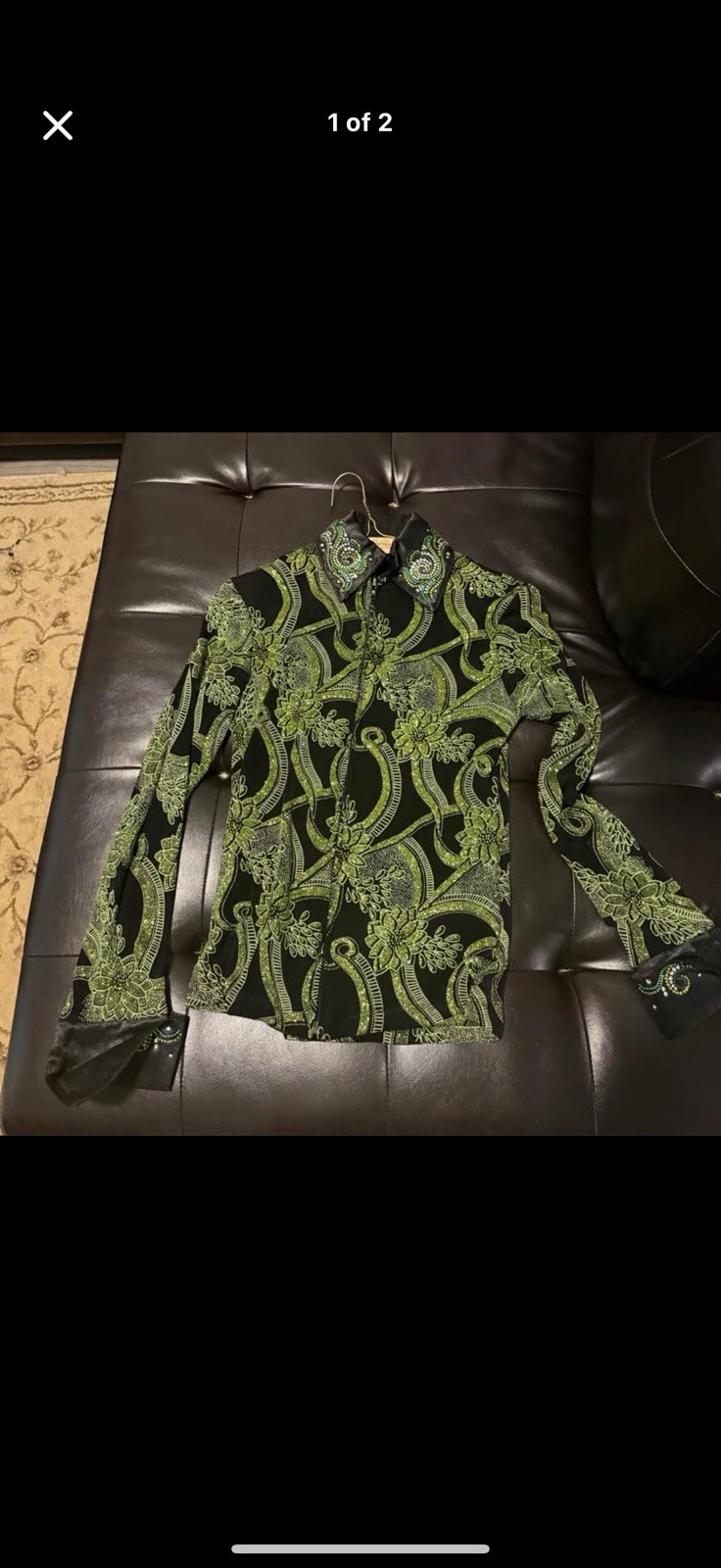 The Performance Collection Western Show Shirt Wom… - image 1