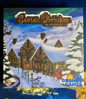 Santa's Workshop Board Game By Keith Ferguson Rio Grande Complete RARE Sealed