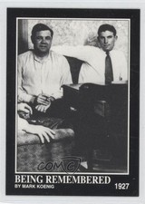 1992 Megacards The Babe Ruth Collection Babe Ruth Mark Koenig #154 HOF 0c4