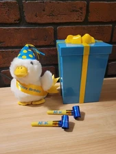Aflac Happy Birthday Duck Plush Toy