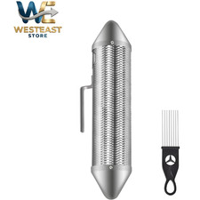 Stainless Steel Guiro Instrument Latin Percussion Instrument Shaker Metal