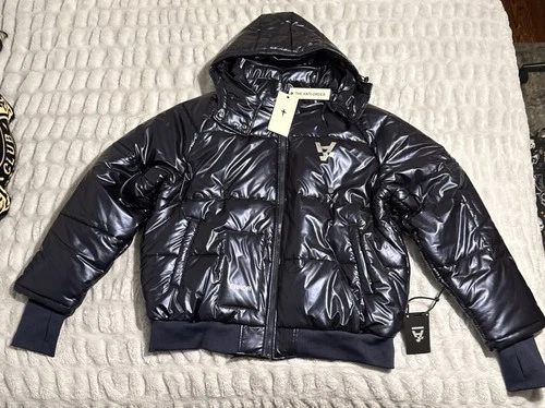 The Anti Order Anti Joy Tech Puffer Jacket Black Heavyweight Oversized 2XL - NEW - product listing photo