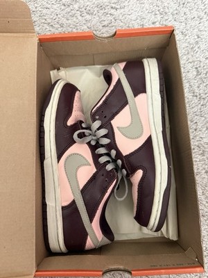 Nike Dunk Low Mahogany Storm Pink Un-Stussy - Size 5.5 (RARE) 302517-222