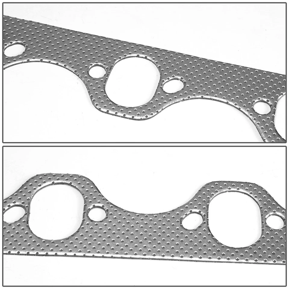 For 87-96 Ford F150/F250/Bronco 5.8L OHV Exhaust Header Gasket Set Replacement - Image 3 of 4