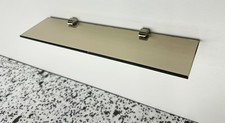 6mm Toughened glass shelves with brackets & fixings -  Suitable for Wet areas