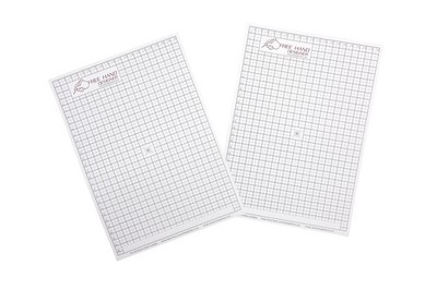 2 x A4 Grid 'Freehand Designer' Sheets. Draw Perfect Straight Lines Templates...