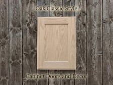 Cabinet Doors - Classic Style - Oak - Custom Ordered