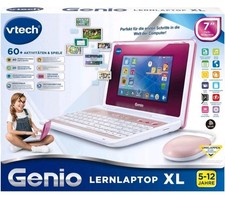 VTech Genio Lernlaptop XL pink Lerncomputer mit großen 7"-LCD-Bildschirm Neu OVP