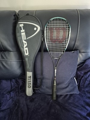 Wilson Graphite Pro Ti Squashschläger Light Carbon Fibre / Titan PWS Rahmen