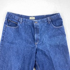 mens elastic waist jeans products for sale