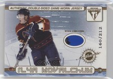 2001 Pacific Private Stock Titanium Stick Ilya Kovalchuk Teemu Selanne HOF 0uj7