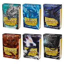Dragon Shields 60CT Small Japanese YuGiOh Size Deck Protector Classic Sleeves