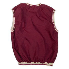 NES Golf &auml;rmelloses Herren Sweatshirt weinrot Rundhals M