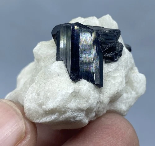 130 ct Stunning Schorl with Albite specimen from Skardu Pakistan