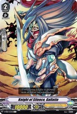 Vanguard TCG card V-MB01/023EN C/Foil Knight of Silence, Gallatin PSYqualia Stri