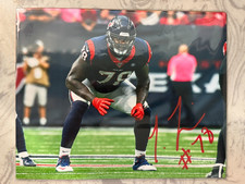 Laremy Tunsil Signed 8x10 Photo Houston Texans Autograph NFL
