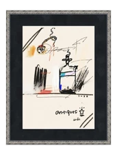 U-Go Contemporary Street Art Wall Decor with Frame - Used