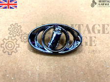 LAMBRETTA DL GP CHROME PLASTIC HORNCAST BADGE