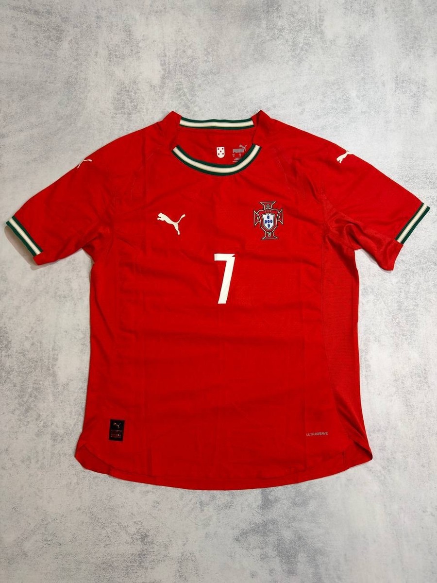 Puma Portugal Ronaldo #7 Home Jersey Ultraweave Size M Authentic
