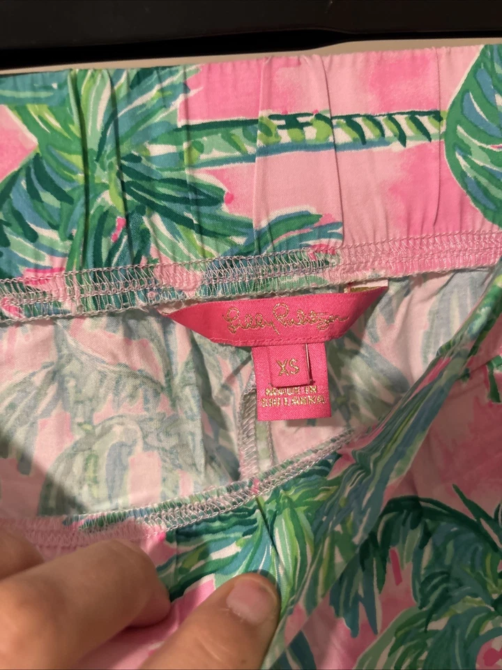 Pantalones florales Lilly Pulitzer Bal Harbour Palazzo nuevos con etiquetas, para mujer talla XS Foto 2 de 4