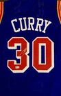 Stephen Curry Autographed Golden State Warriors  Custom Basketball Jersey W/ COA