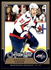 2008-09 O-Pee-Chee #185 Brooks Laich Washington Capitals Hockey Card