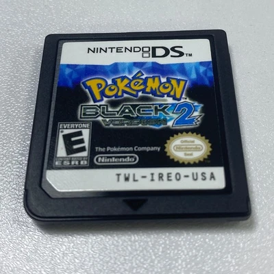 Pokemon Black Version 2 for Nintendo DS Game Cartridge Tested