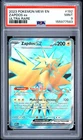 2023 POKEMON MEW EN-151 ULTRA RARE #192 ZAPDOS EX PSA 9