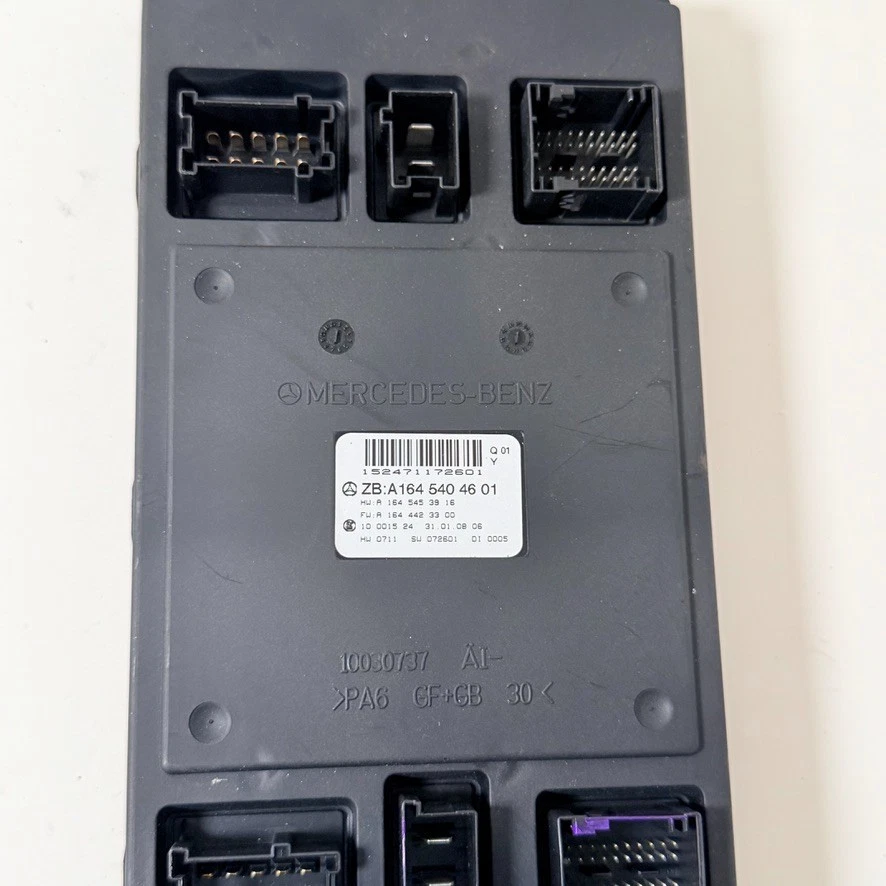 Mercedes-Benz ML550 2008 módulo de control delantero Sam OEM A1645404601 Foto 2 de 4