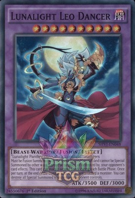 1st ed Lunalight Leo Dancer super rare SHVI-EN048 Yugioh