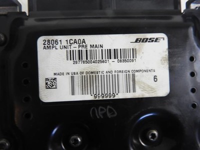 AUDIO VERSTÄRKER AMPLIFIER Infiniti FX (S51) 280611CA0A