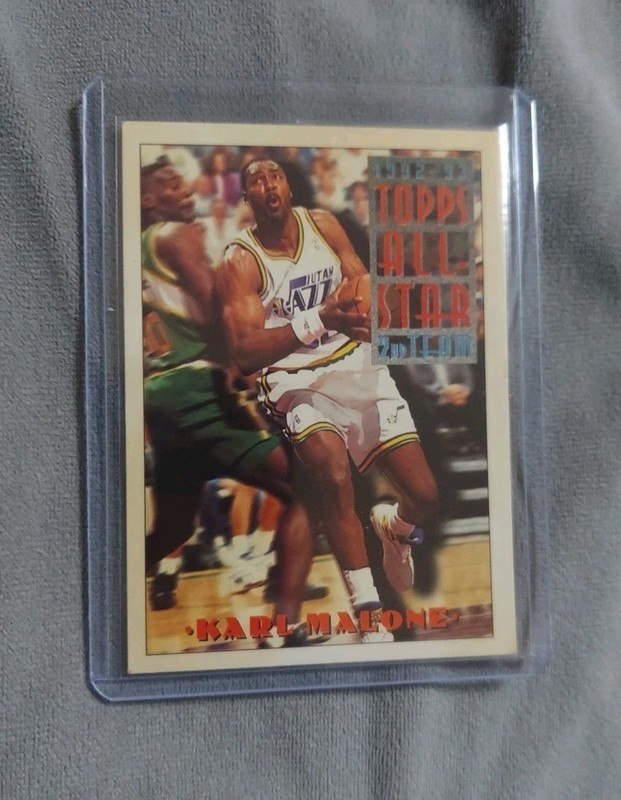 TOPPS  KARL MALONE UTAH JAZZ