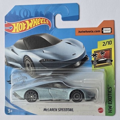 Hot Wheels McLAREN SPEEDTAIL Blue 227/250 HW Exotics 2/10 New