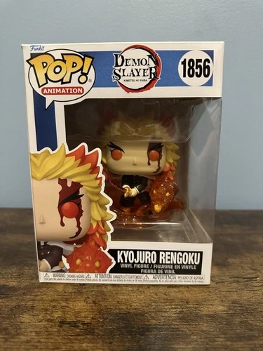 Funko Pop! Vinyl Demon Slayer Kyojuro Rengoku 1856 Animation Figure no case
