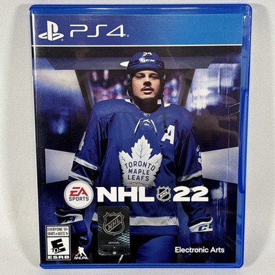 NHL 22 (Sony PlayStation 4 PS4, 2021) CIB Complete - Very Good Condition