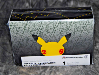 Pokemon Celebration (25th Anniversary) Double Deck Box - Pokemon Center SEALED