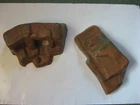 2 VINTAGE MARX TERRAIN/DIORAMA PIECES--IWO JIMA--$10.75 SHIPPING