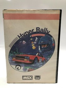 MSX Hyper Rally Game Cartridges (Taiwan) Boxed