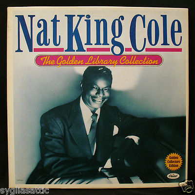 NAT KING COLE: The Golden Library Collection USA Capitol Jazz 4x LP Near Mint
