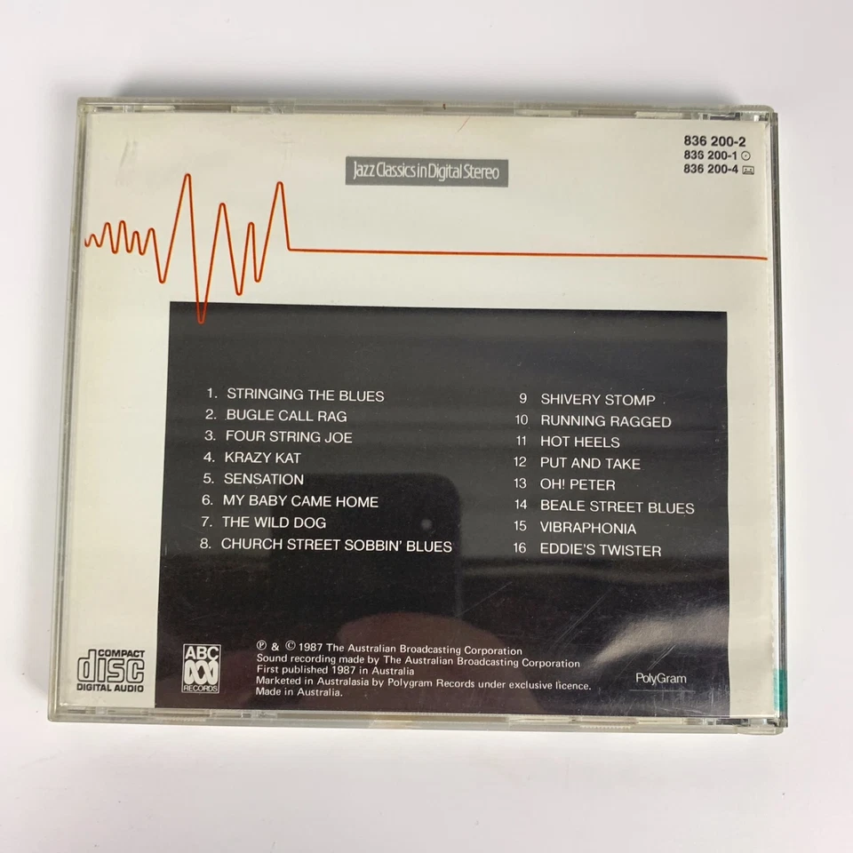 Jazz Classics Performances 1926-33 de Joe Venuti y Eddie Lang (CD 1987 ABC) Foto 4 de 4