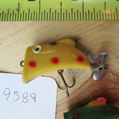 Vintage Whopper Stopper Topper Popper? fishing lure & other (lot