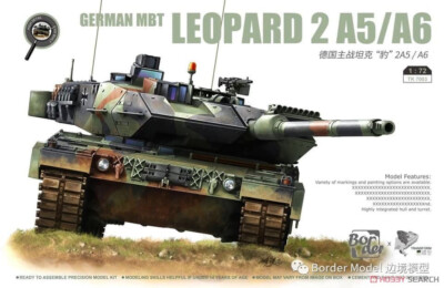 Border Model TK 7201 - 1/72 German MBT Leopard 2 A5/A6