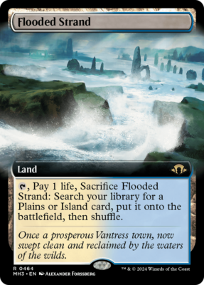 #ad #ad Flooded Strand Extended Art Modern Horizons 3 Magic MTG $20.15