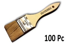 Lot of 100 2" Chip Brush Brushes Perfect for Adhesives Paint Touchups
