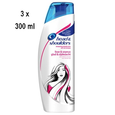 19,33 /L- Head & Shoulders Anti-Schuppen Shampoo - Smooth & Sleek - 3x300 ml
