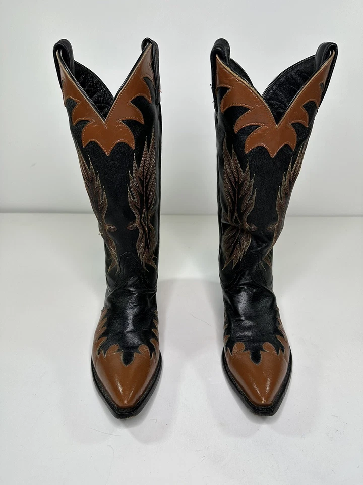Botas de mujer exóticas Tony Lama Firewalker de colección talla 5,5 M hechas en EE. UU. Foto 2 de 4