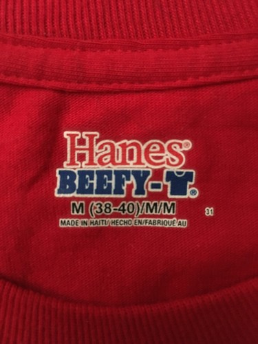 Camiseta RAY Js American Grill Minneapolis Bordada Roja Mediana - Imagen 12 de 12